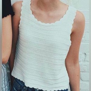 Brandy Melville Brynlee Knit Tank Top